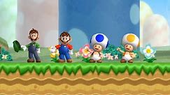 New Super Mario Bros Wii: All Course Clear Animations