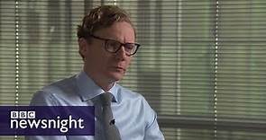 Cambridge Analytica CEO Alexander Nix - BBC Newsnight