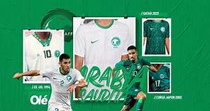 Las camisetas de Arabia Saudita en los mundiales