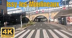 Issy-les-Moulineaux 4k - Driving- French region