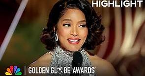 Angela Bassett Wins Best Supporting Actress in a Motion Picture | 2023 Golden Globe Awards on NBC