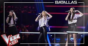 Georgia, Lucía y Patricia cantan 'Can't stop the feeling' | Batallas | La Voz Kids Antena 3 2021