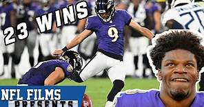 The Ravens 23 Game Preseason Winning Streak | NFL Films Presents