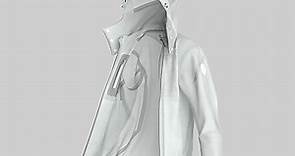 女款微風白極輕薄空氣頸枕外套 - 設計館 AirOgo 女大衣/外套 - Pinkoi