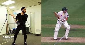Glenn Maxwell imitating cricket legends