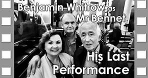 Benjamin Whitrow as Mr Bennet | His last performance | Bath 2017 #prideandprejudice #janeausten
