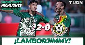 México 2-0 Ghana - HIGHLIGHTS | Amistoso Internacional | TUDN