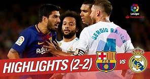 ElClásico - Resumen de FC Barcelona vs Real Madrid (2-2)