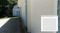 Menards Garage (24' x 48') Kit: Garage Door Framing and FINAL COST (Part IX)