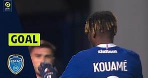 Goal Rominigue KOUAME (34' - ESTAC) ESTAC TROYES - FC LORIENT (2-0) 21/22