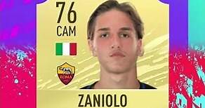 Nicolò Zaniolo - FIFA Evolution (FIFA 19 - FIFA 22)