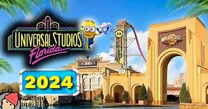 Universal Studios Florida RIDES & ATTRACTIONS 2024 | Universal Orlando Resort