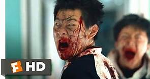 Train to Busan (2016) - Zombie Melee Scene (4/9) | Movieclips