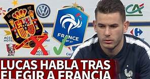 Lucas Hernández: "No dudé ni treinta segundos cuando me llamó Francia" | Diario AS