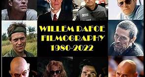 Willem Dafoe: Filmography 1980-2022