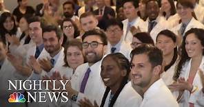 NYU Makes Tuition Free For Medical Students, Hoping To Bring Change To The Prof. | NBC Nightly News