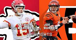 Patrick Mahomes & Joe Burrow Epic Duel! | NFL 2021 Highlights
