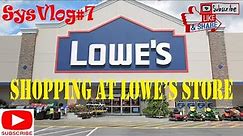 SHOPPING AT LOWE'S 2020 - HARDWARE STORE IN USA - LOWE'S TOUR 4K- CLEARANCE at LOWES -IndianVlogger