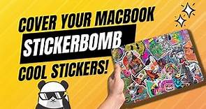 How to Stickerbomb a MacBook Pro in 2023 with COOL Stickers & Decals