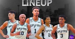 San Antonio Spurs Official Lineup 2023-2024 | Spurs Basketball