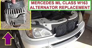 How to Remove and Replace the Alternator on Mercedes W163 ML320 ML430 ML500 ML230 ML350