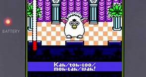 Dancing Furby GameBoy Game from Japan