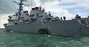 Navy divers find remains of some sailors after USS John S. McCain collision