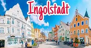 Ingolstadt City Germany 🇩🇪 Walking tour, 4k video