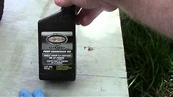 Changing Pressure Washer Pump Oil