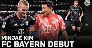 Stunning Tacklings & Passes | The first FC Bayern Game of Minjae Kim