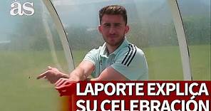 EURO 2020 | LAPORTE explica qué su celebración del 'tecktonic' y por qué lo hizo en su gol | AS