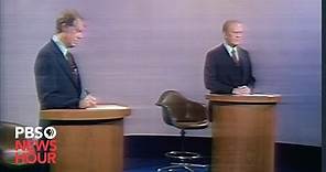 Ford vs. Carter: The third 1976 presidential debate