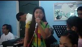 Tin - Tin singing "This is the day" wedding song