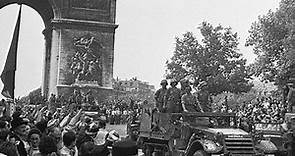 El 25 de agosto de 1944 los aliados liberaron París durante la Segunda Guerra Mundial