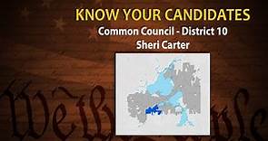 Know Your Candidates: Common Council District 10: Sheri Carter