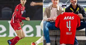 Chelsea icon Gullit’s teen son Maxim - who is related to Cruyff - makes AZ debut