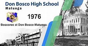 DBHS Matunga: 80 years' celebration - Episode 35: 1976 – Boscoree at Don Bosco Matunga