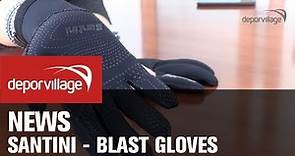 Guanti Santini Blast Neoprene Gloves nero