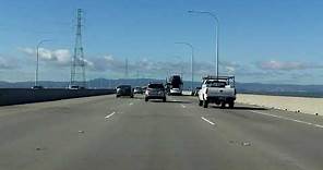 San Mateo-Hayward Bridge westbound