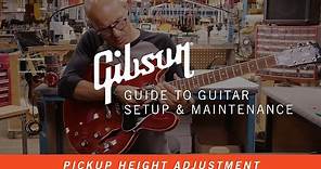 How To Adjust The Height of Your Guitar Pickups