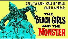 Beach Girls and the Monster - Full Movie - B&W - Sci-Fi/Horror - Monster - Surf (1965)