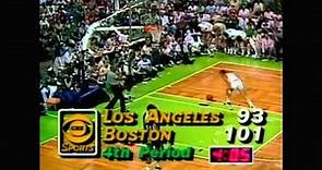 1984 NBA Finals - Los Angeles vs Boston - Game 7 Best Plays