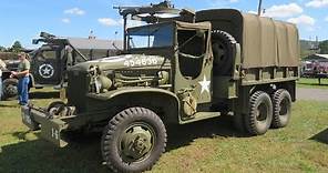 WWII GMC Soft Top CCKW-353 2½-ton 6×6 Truck Detail Walk Around Video