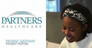 Partners Patient Gateway Online Patient Portal - made easy