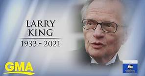 Larry King, talk show legend, dies at 87 | GMA