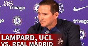 CHELSEA | LAMPARD analiza la SEMIFINAL de CHAMPIONS LEAGUE ante el REAL MADRID | AS