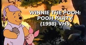 Opening to Winnie the Pooh: Playtime: Pooh Party (1998) (A Walt Disney Home Video re-release) VHS