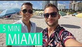 Miami in 5 Minuten 🌴Highlights in Miami Beach und Stadt in Florida