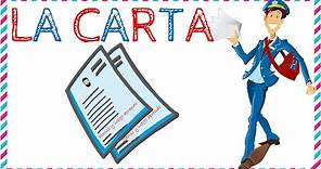 La carta. Partes y su estructura.