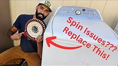 Fixing A Whirlpool Cabrio With Spin Issues!